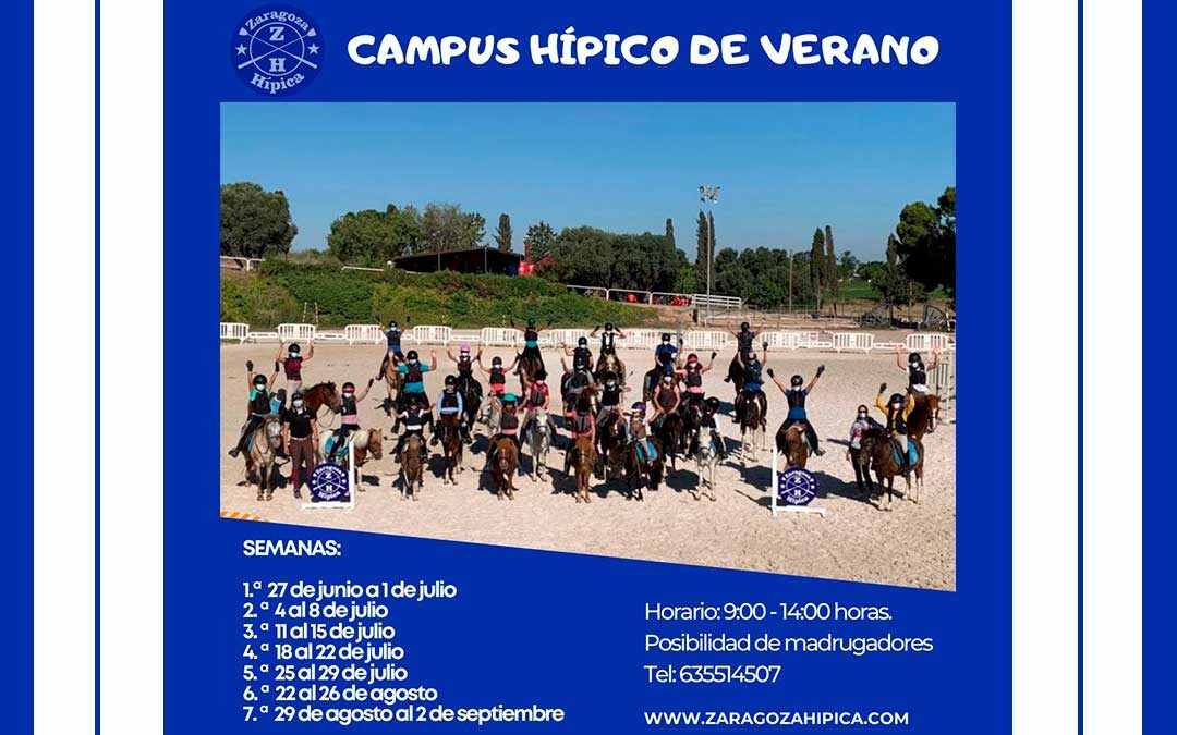 Campus Hípicos de Verano en Zaragoza 2022