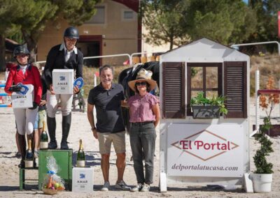Entrega de premios CSA V Trofeo El Portal Zaragoza Hípica